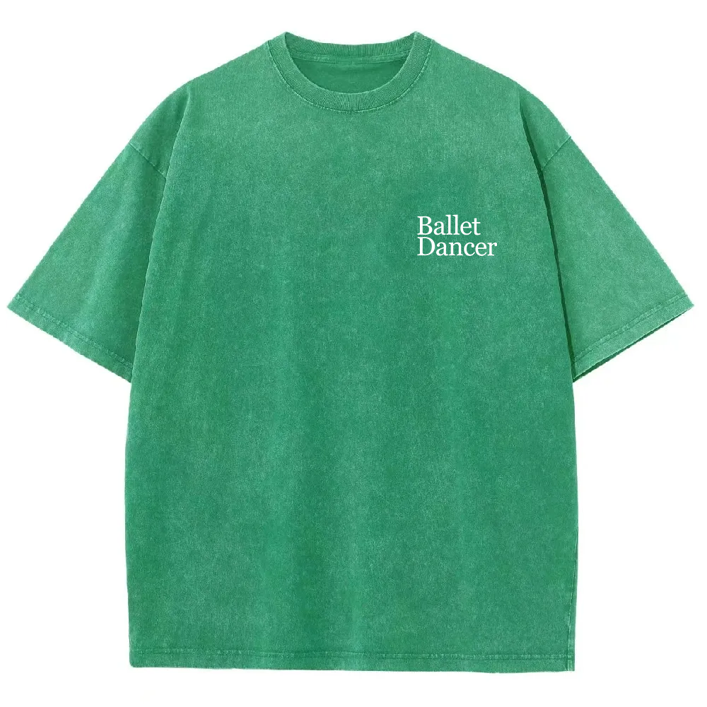 Ballet Dancer Unisex Fit Washed T-Shirt