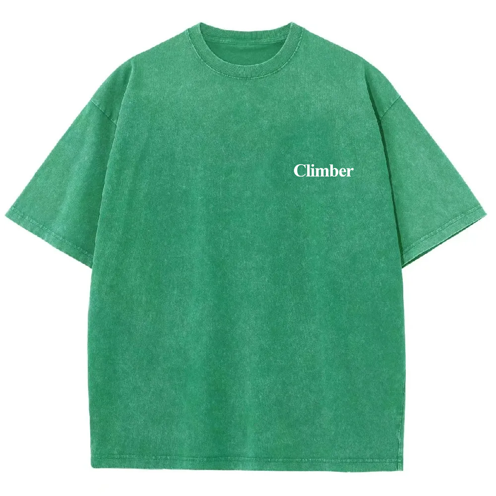 Climber Unisex Fit Washed T-Shirt