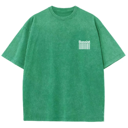 Bassist Unisex Fit Washed T-Shirt
