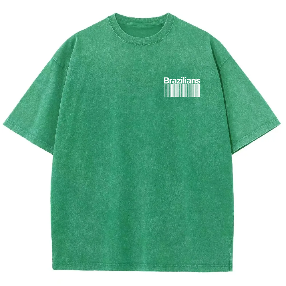 Brazilians Unisex Fit  Washed T-Shirt