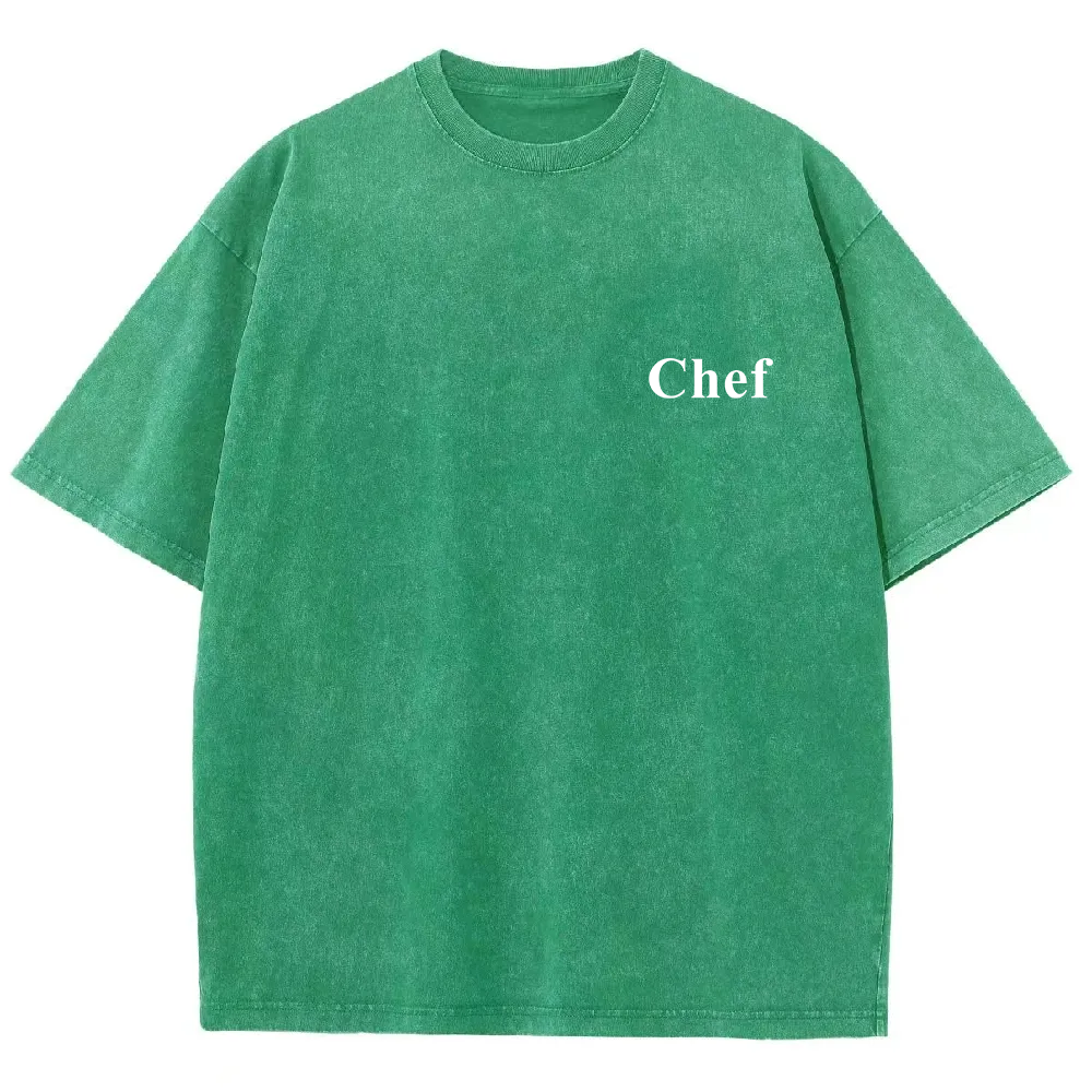 Chef Unisex Fit Washed T-Shirt