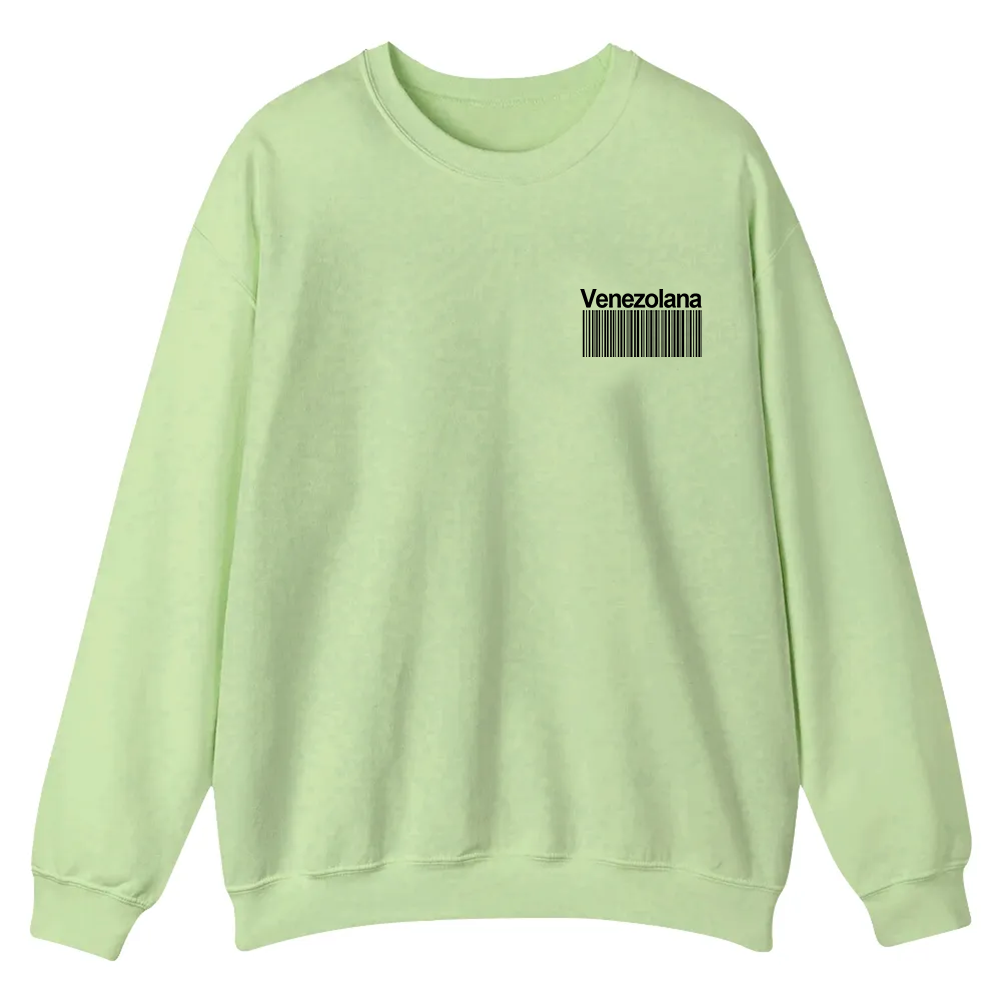 Venezolana Unisex Fit  Casual Crewneck Sweatshirt wearishow