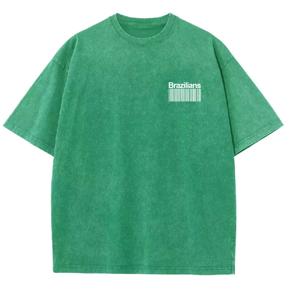 Brazilians Unisex Fit  Washed T-Shirt