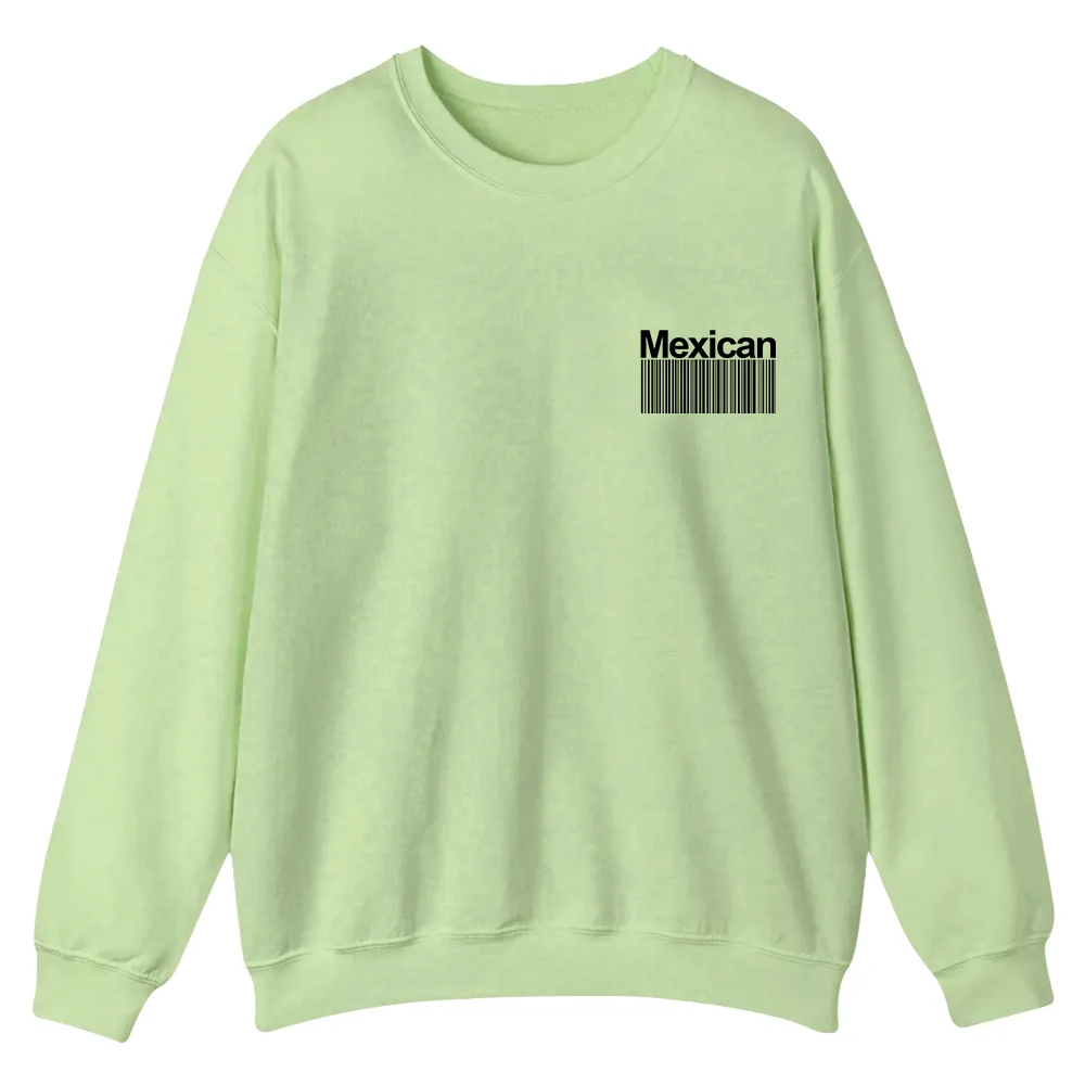 Mexican Unisex Fit  Casual Crewneck Sweatshirt wearishow