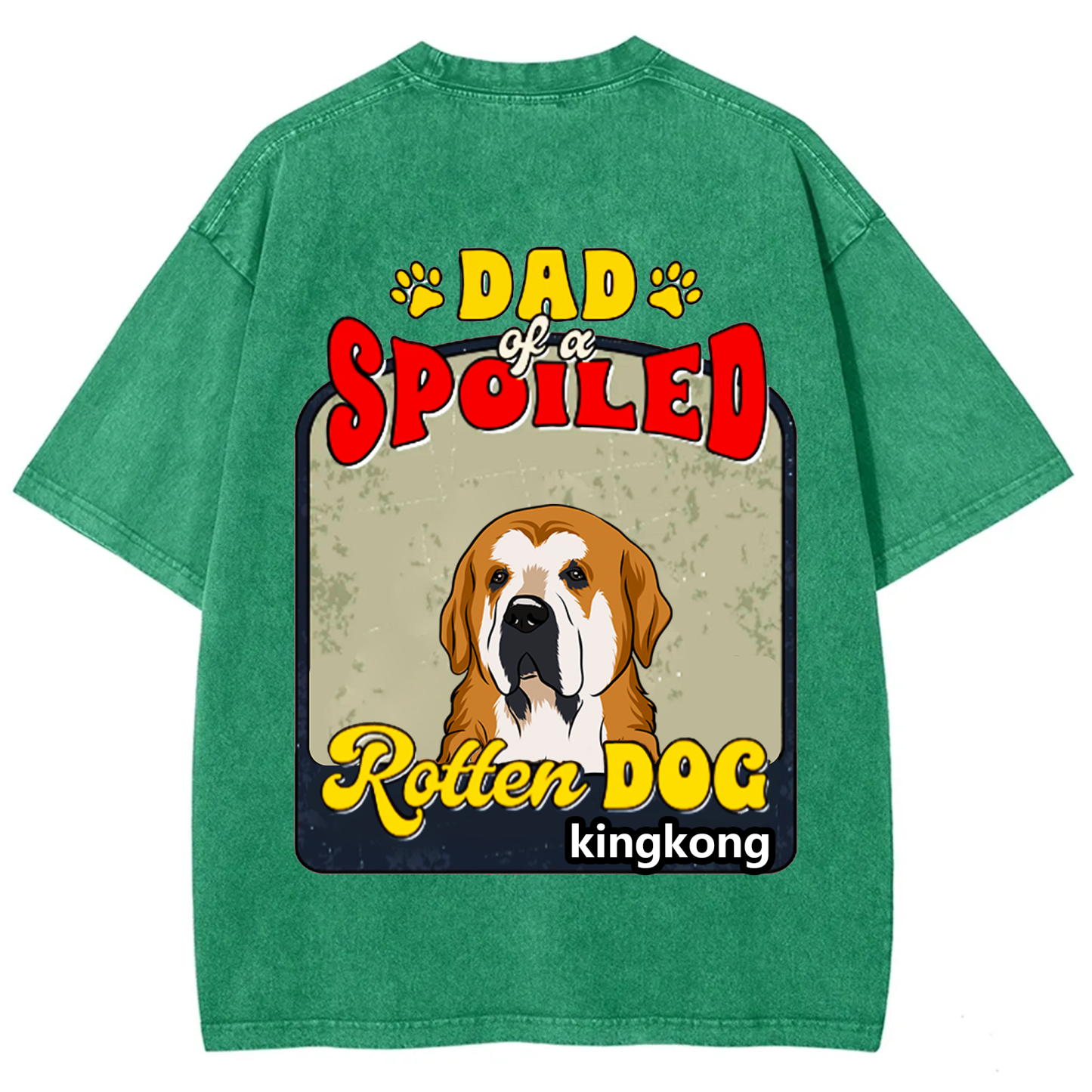 Spoiled Rotten Dog Named - Personalized Custom Unisex T-shirt