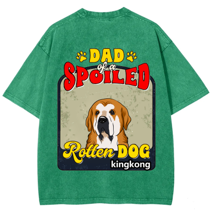Spoiled Rotten Dog Named - Personalized Custom Unisex T-shirt