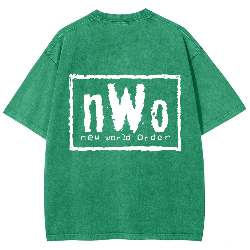 Wrestling Washed Nwo New World Order WWE T-Shirt
