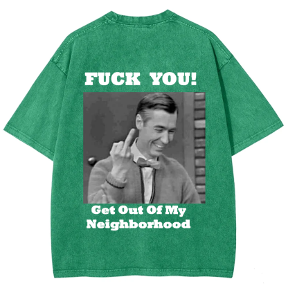 Fuck You Print Casual T-Shirt