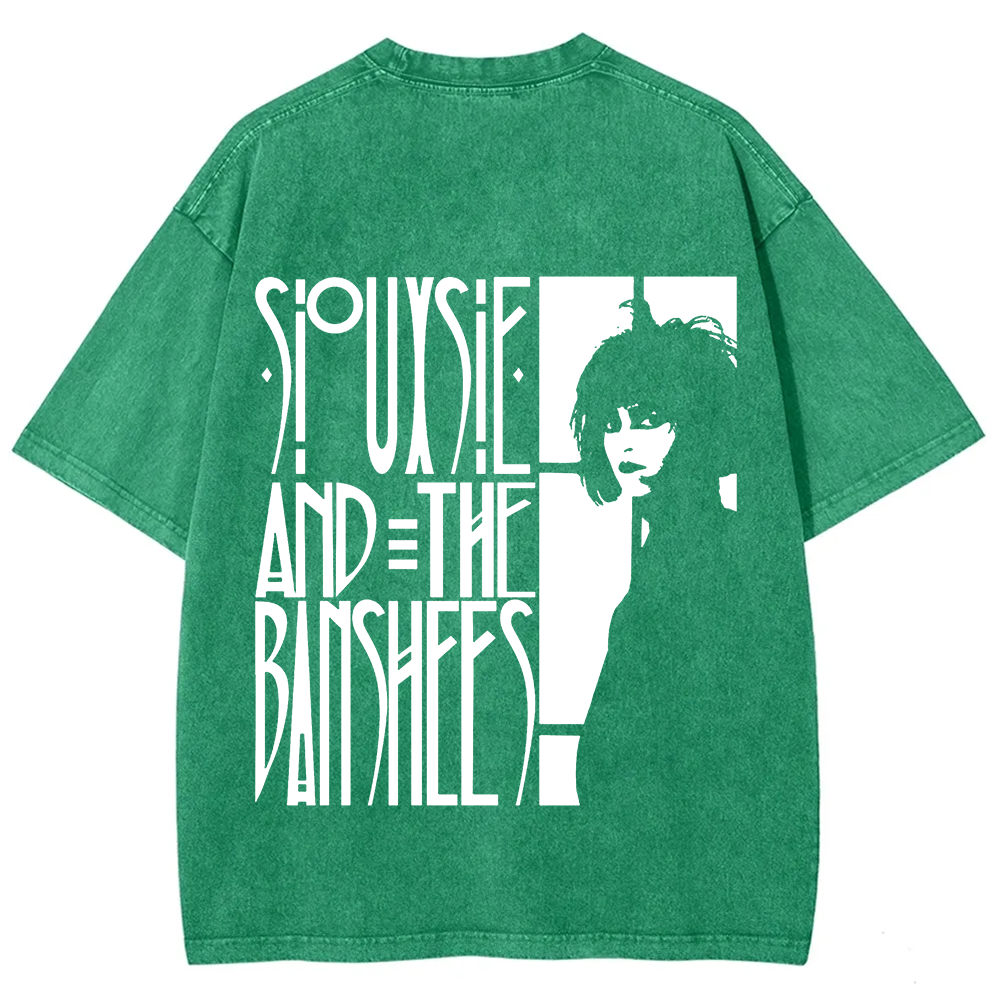 Unisex Vintage Washed Siouxsie and the Banshees T-Shirt