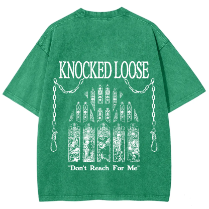 Knocked Loose Band Vintage Washed T-Shirt