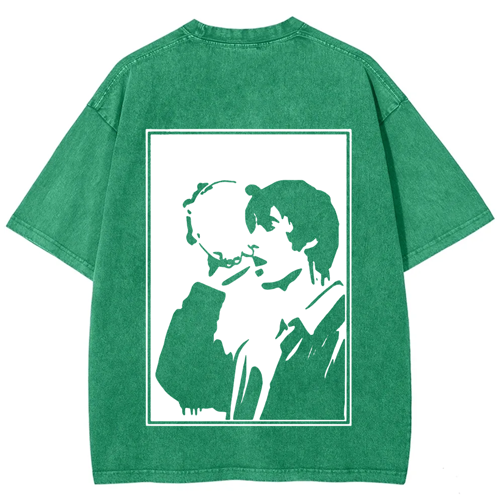 Oasis Band Vintage Washed T-Shirt