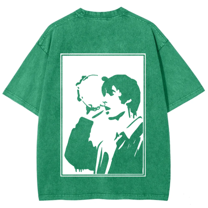 Oasis Band Vintage Washed T-Shirt