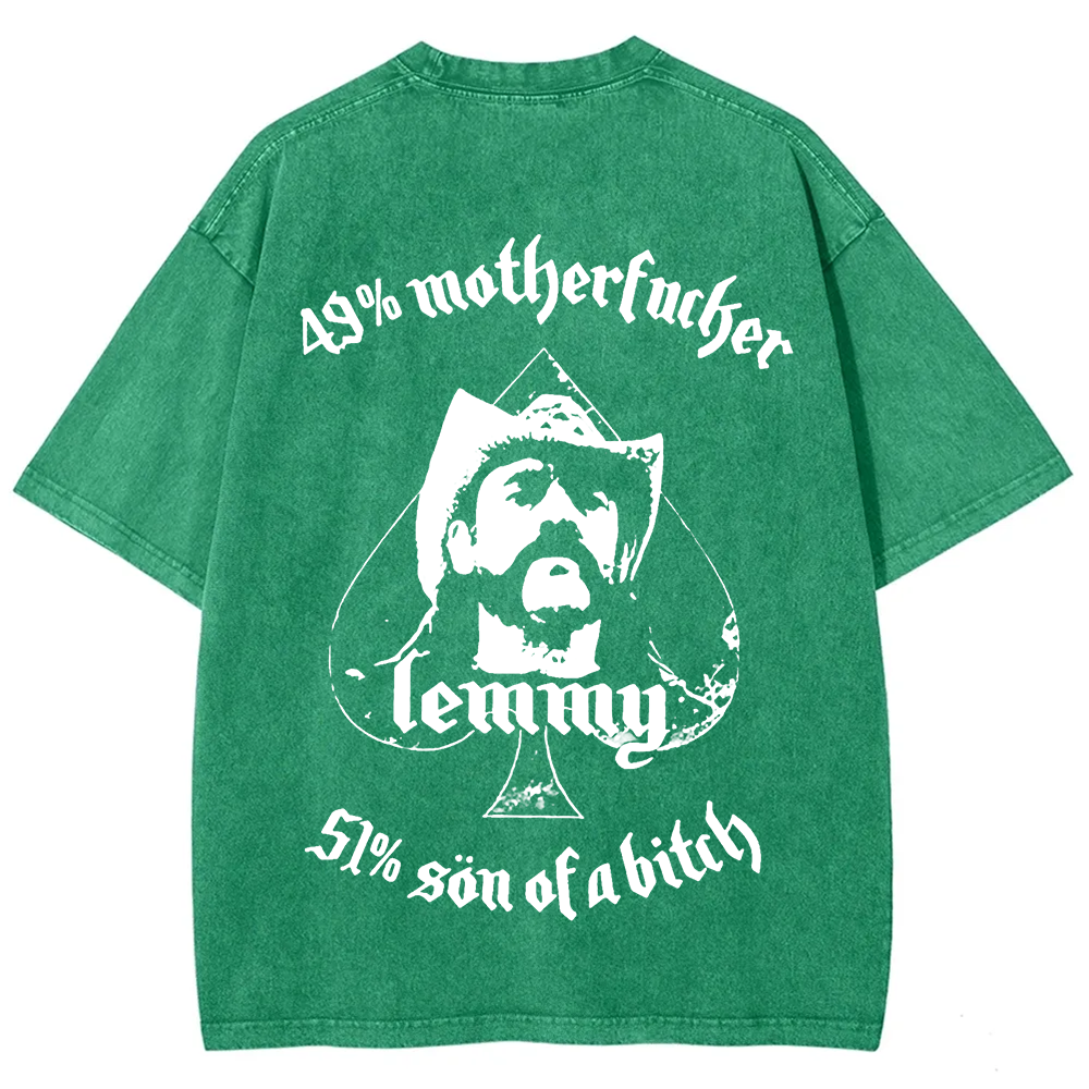  Motörhead Vintage Washed Lemmy Motorhead t-Shirt