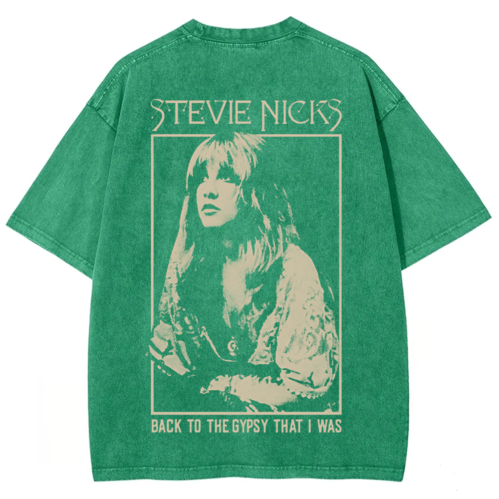 Stevie Nicks Singer Vintage Washed t-Shirt