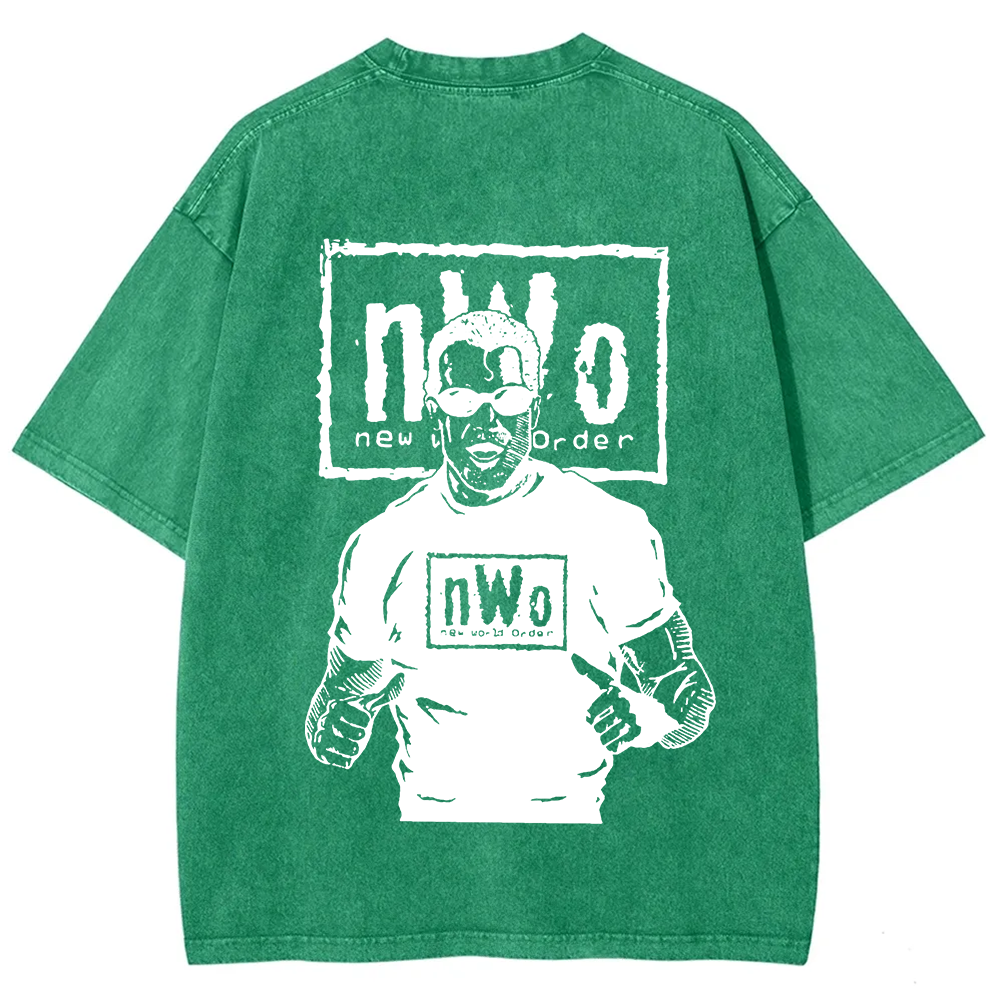 Wrestling Washed New World Order WWE t-Shirt