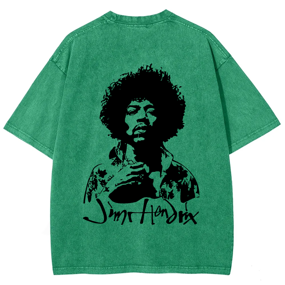 The Jimi Hendrix Experience Band Casual Printed t-Shirt
