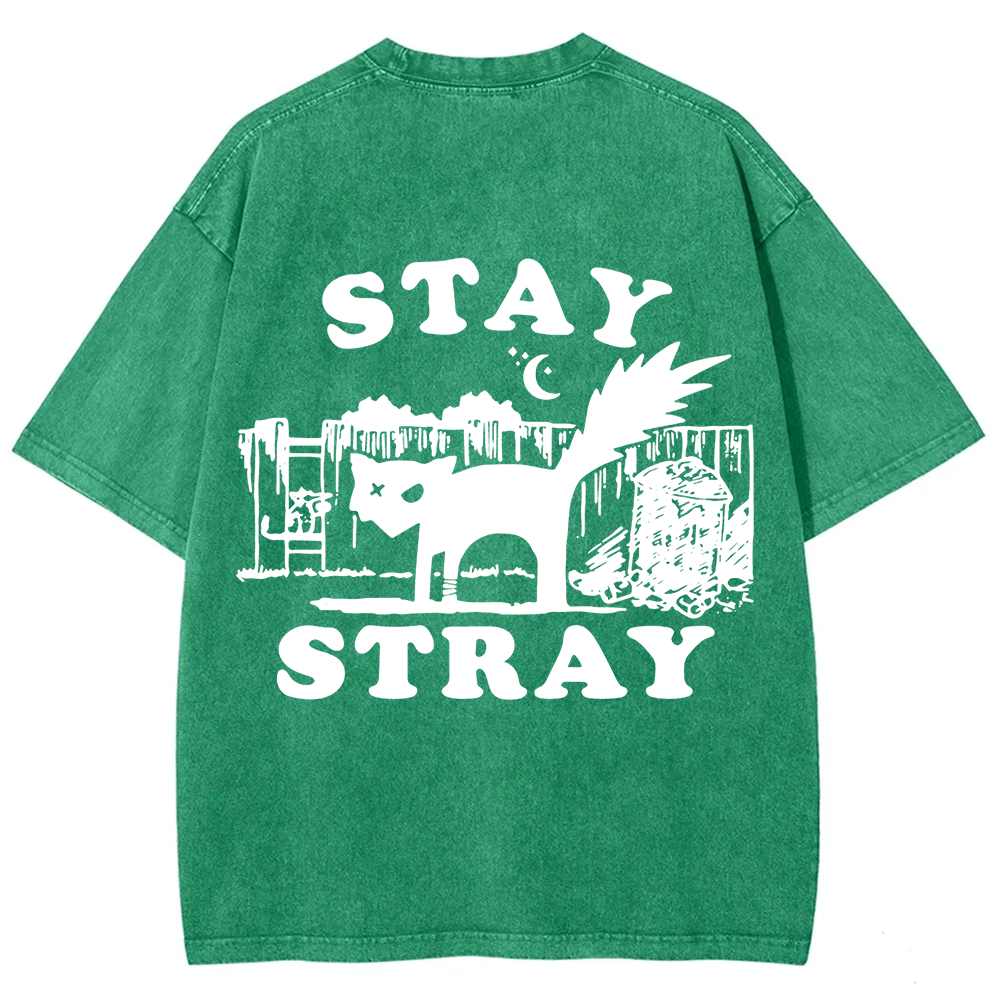 Stray Cat Funny Retro Graphic Unisex Classic t-Shirt