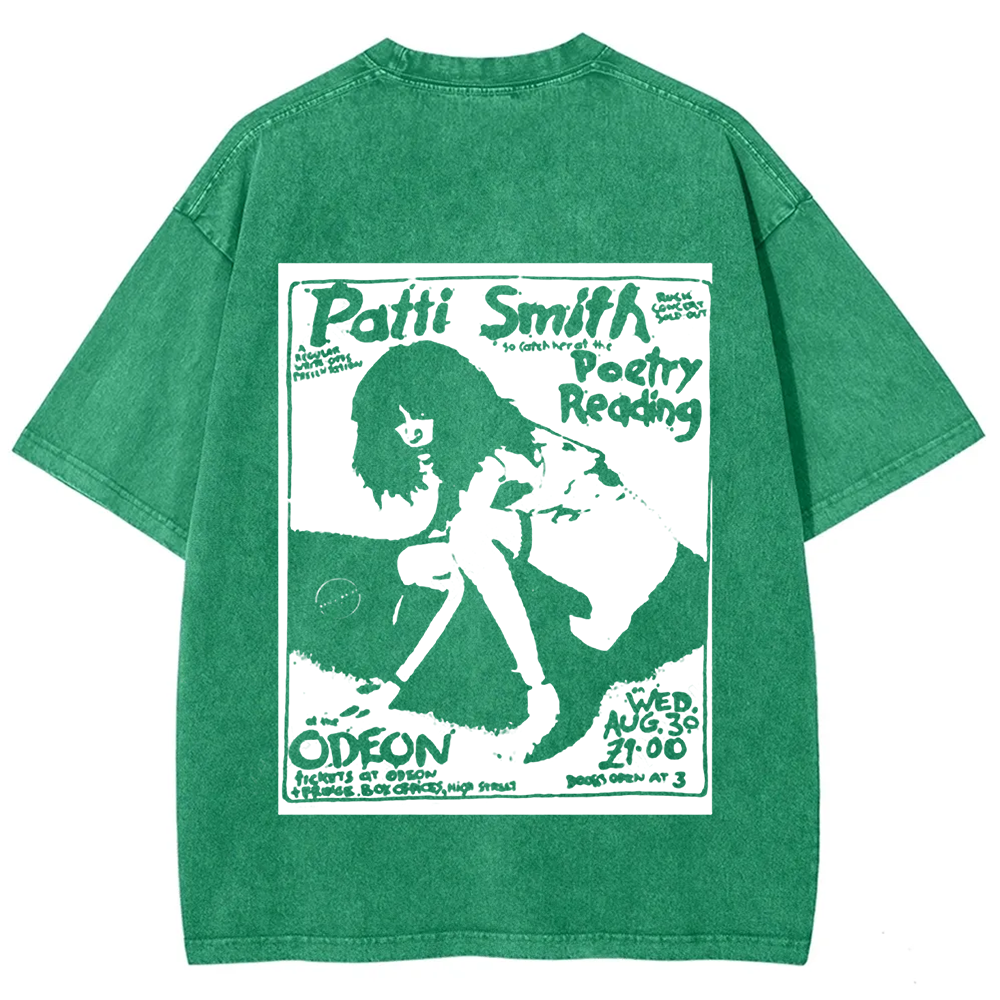 Patti Smith Celebrities Washed t-Shirt