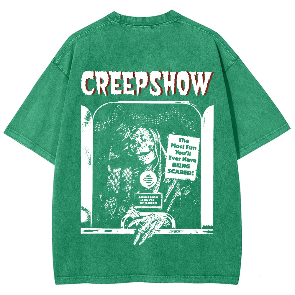 Unisex Washed  Creepshow Horror Movie t-Shirt