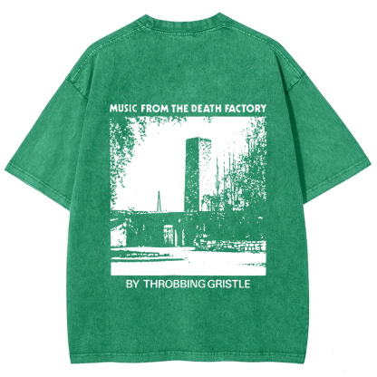 Music From The Death Factory - Throbbing Gristle Band t-Shirt
