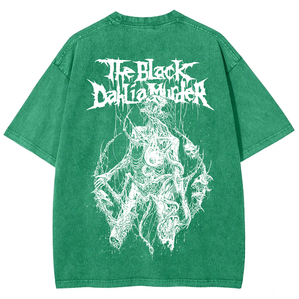 Unisex Vintage The Black Dahila Zombie t-Shirt
