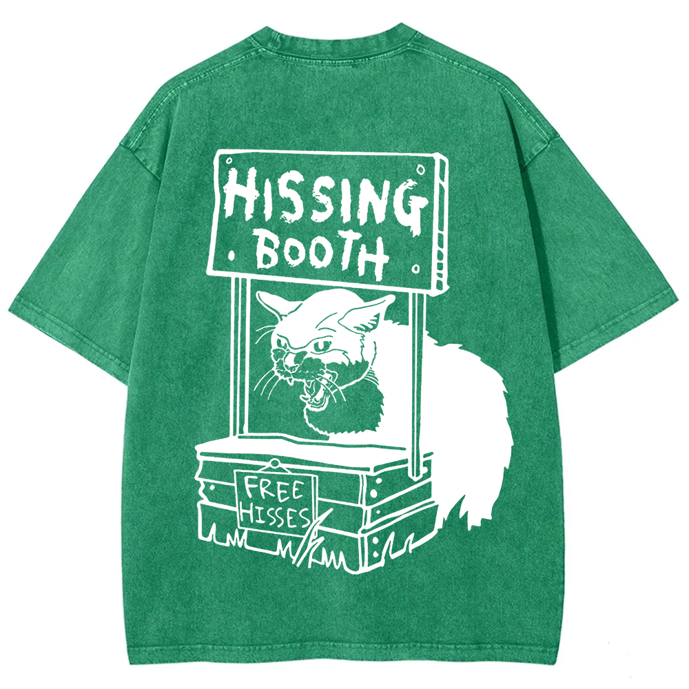 Unisex Cat pattern print t-Shirt