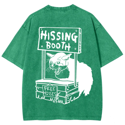 Unisex Cat pattern print t-Shirt