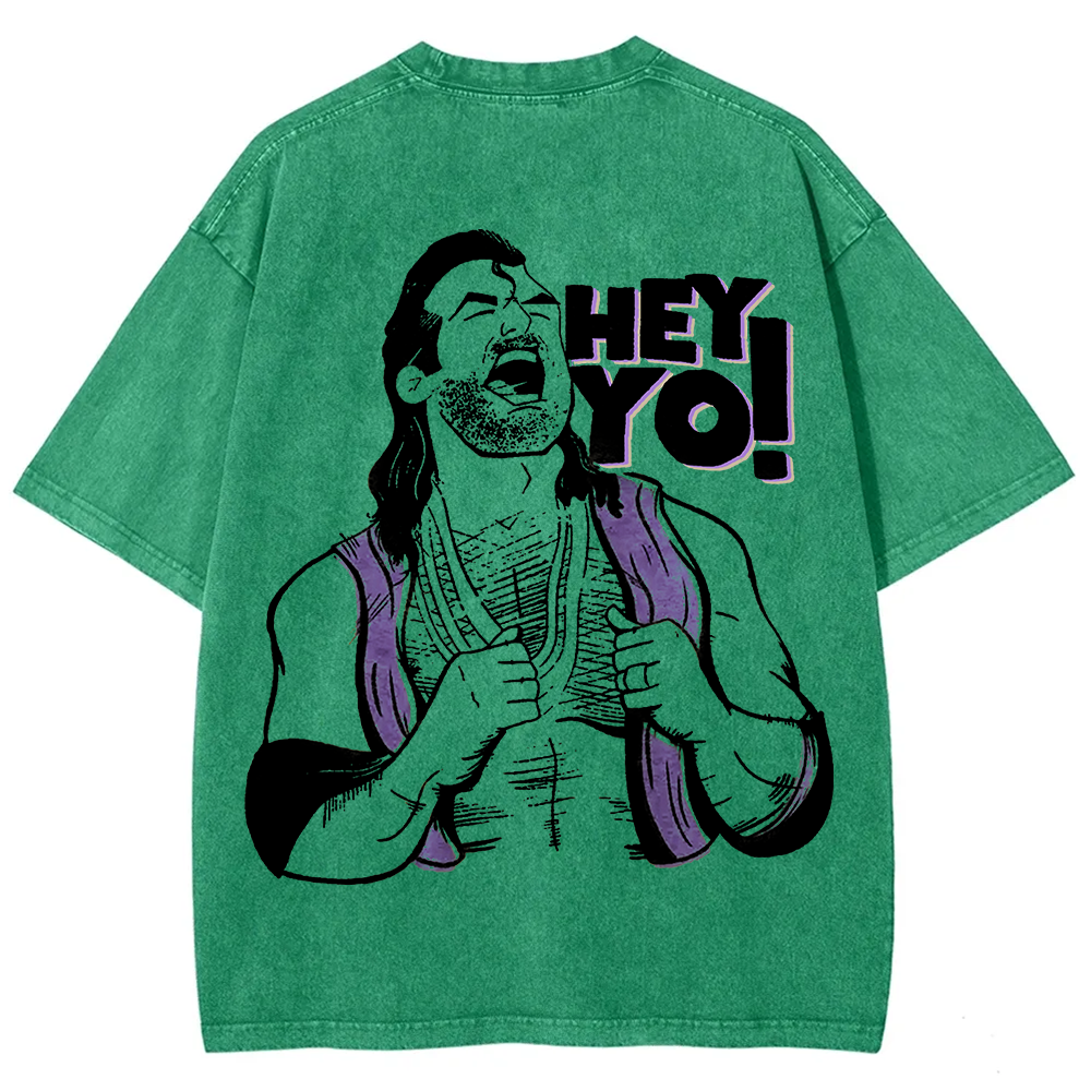 WWE Razor Ramon-Scott Hall HEY YO Casual Printed t-Shirt