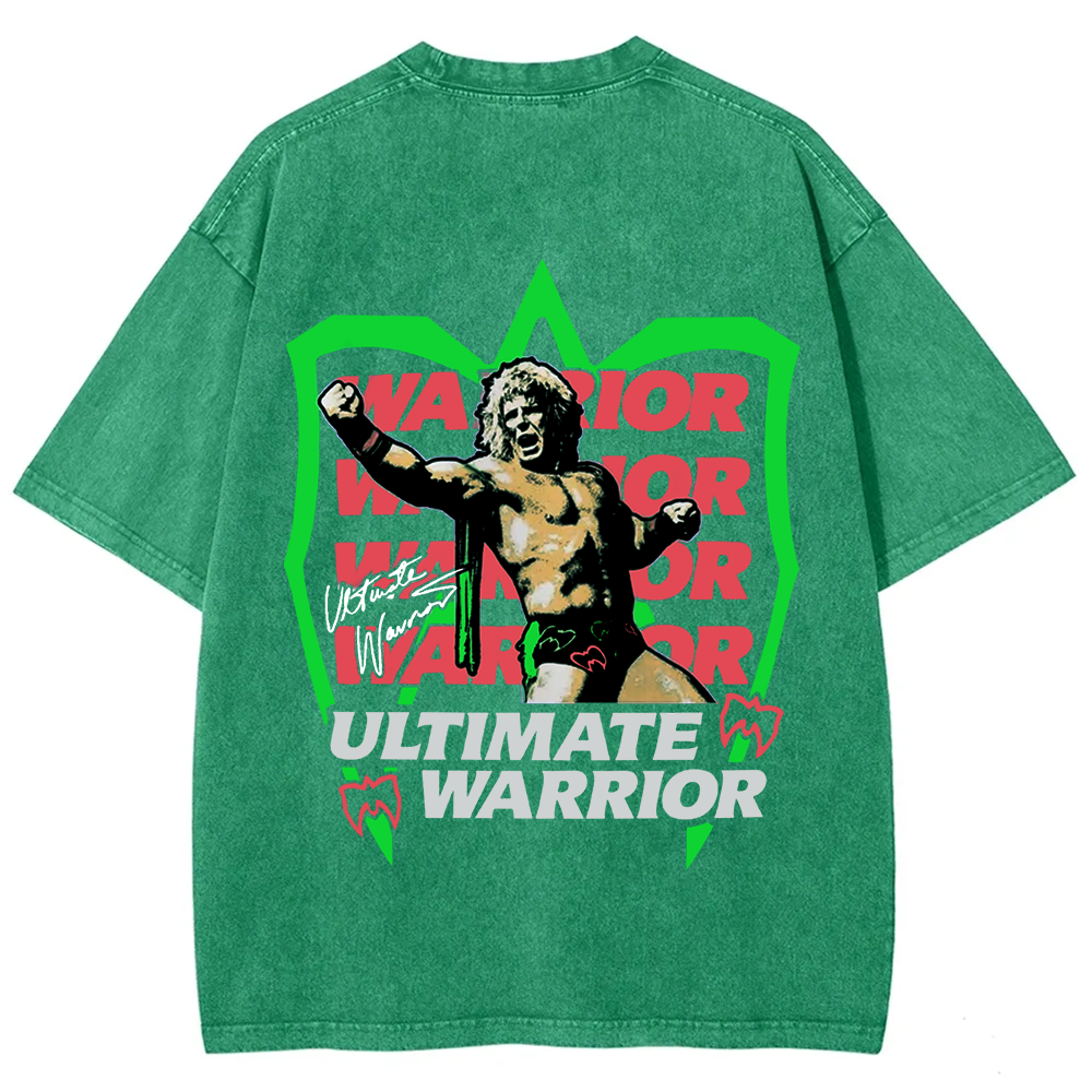 WWE Ultimate Warrior Wrestling Casual Printed t-Shirt