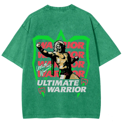 WWE Ultimate Warrior Wrestling Casual Printed t-Shirt