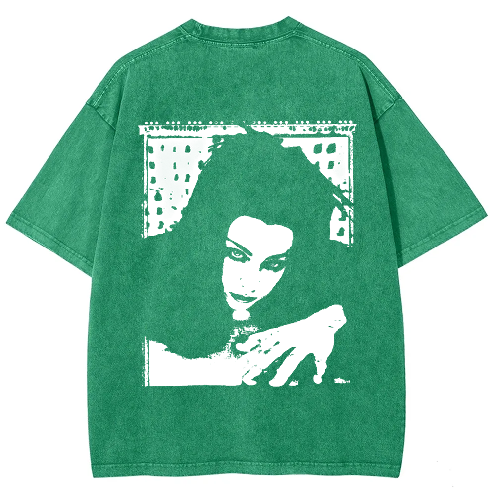 Unisex Vintage Washed Amy Lee Singer t-Shirt