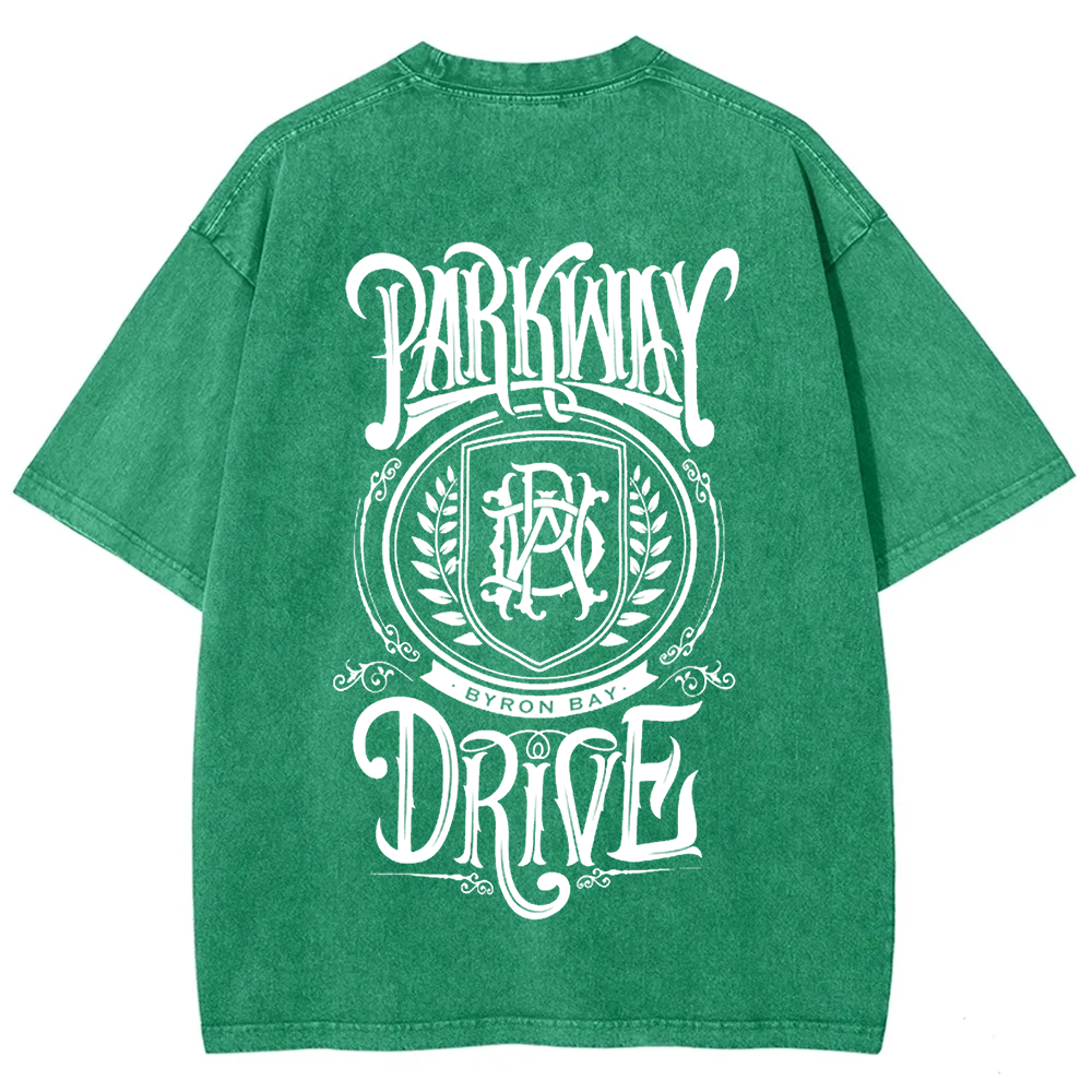 Unisex Vintage Washed  Parkway Drive Band t-Shirt