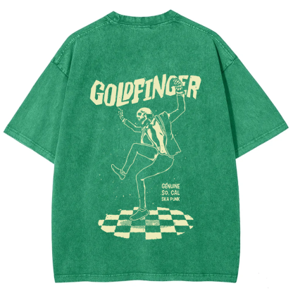 Unisex Vintage Goldfinger Band t-Shirt