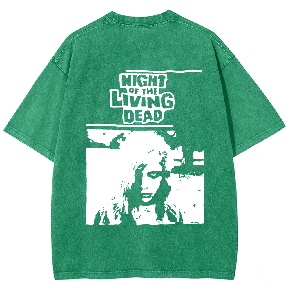Unisex Vintage  Night of the living dead 1990 horror movie t-Shirt