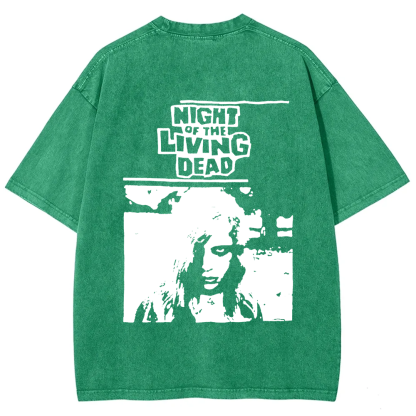 Unisex Vintage  Night of the living dead 1990 horror movie t-Shirt