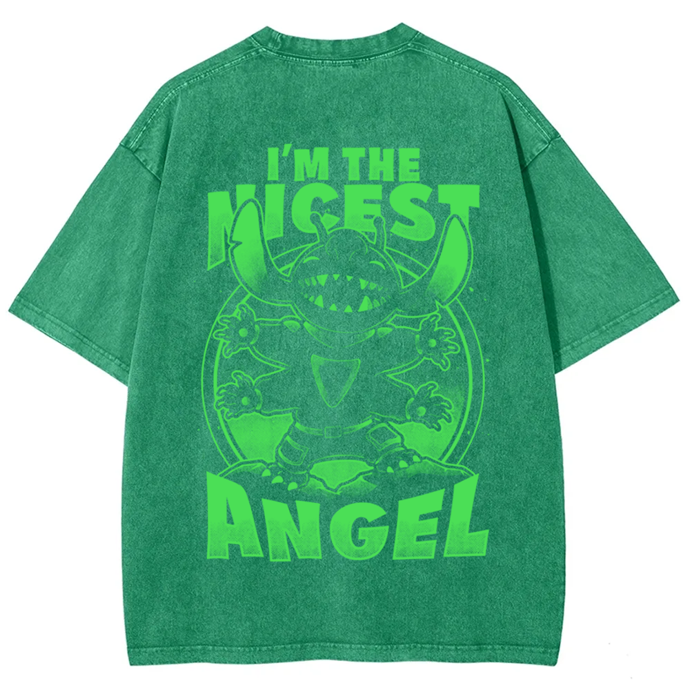 Unisex Vintage Cute Alien Nice Angel t-Shirt