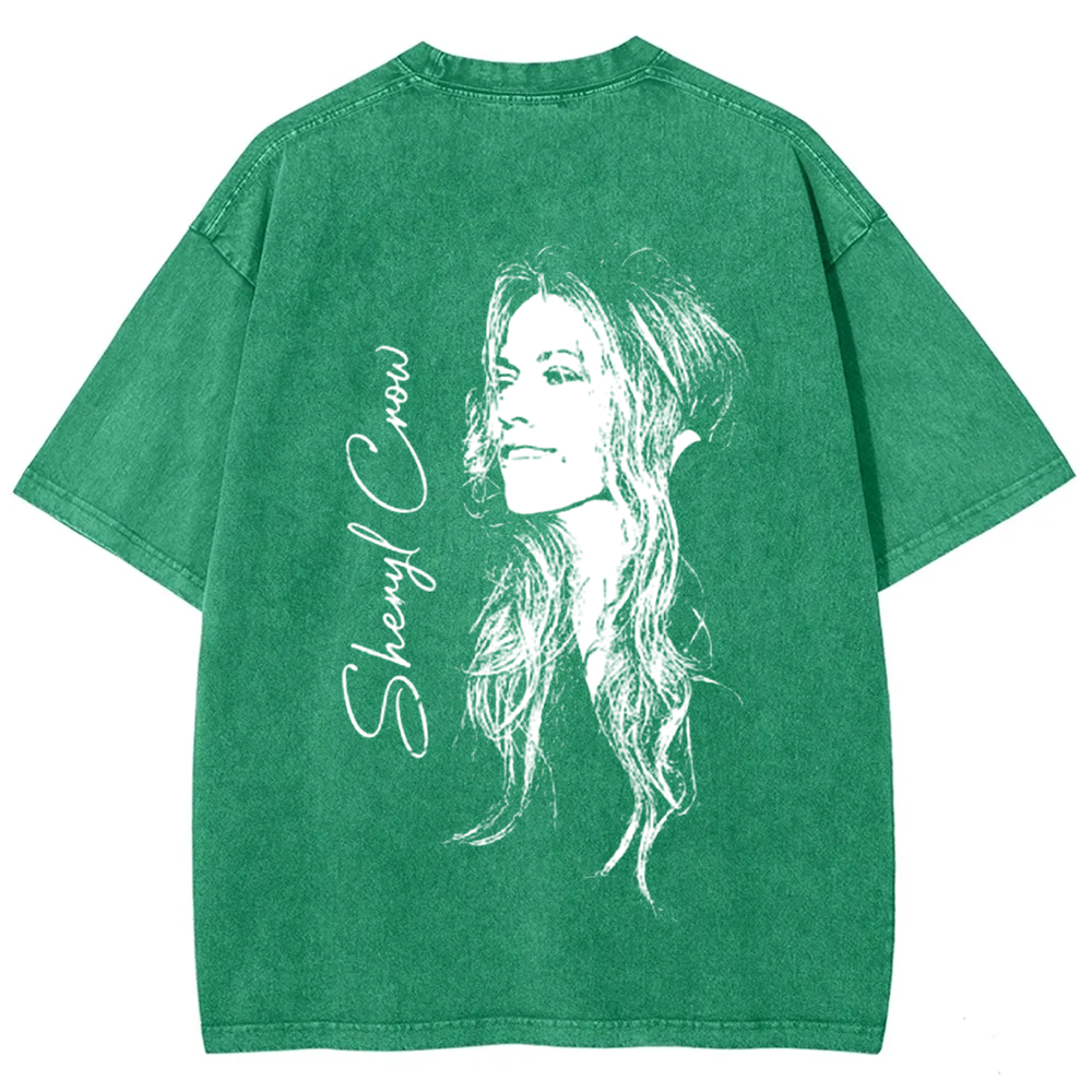 Unisex Vintage  Sheryl Crow Singer t-Shirt