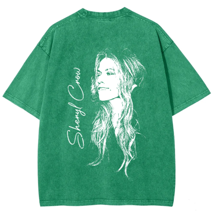 Unisex Vintage  Sheryl Crow Singer t-Shirt