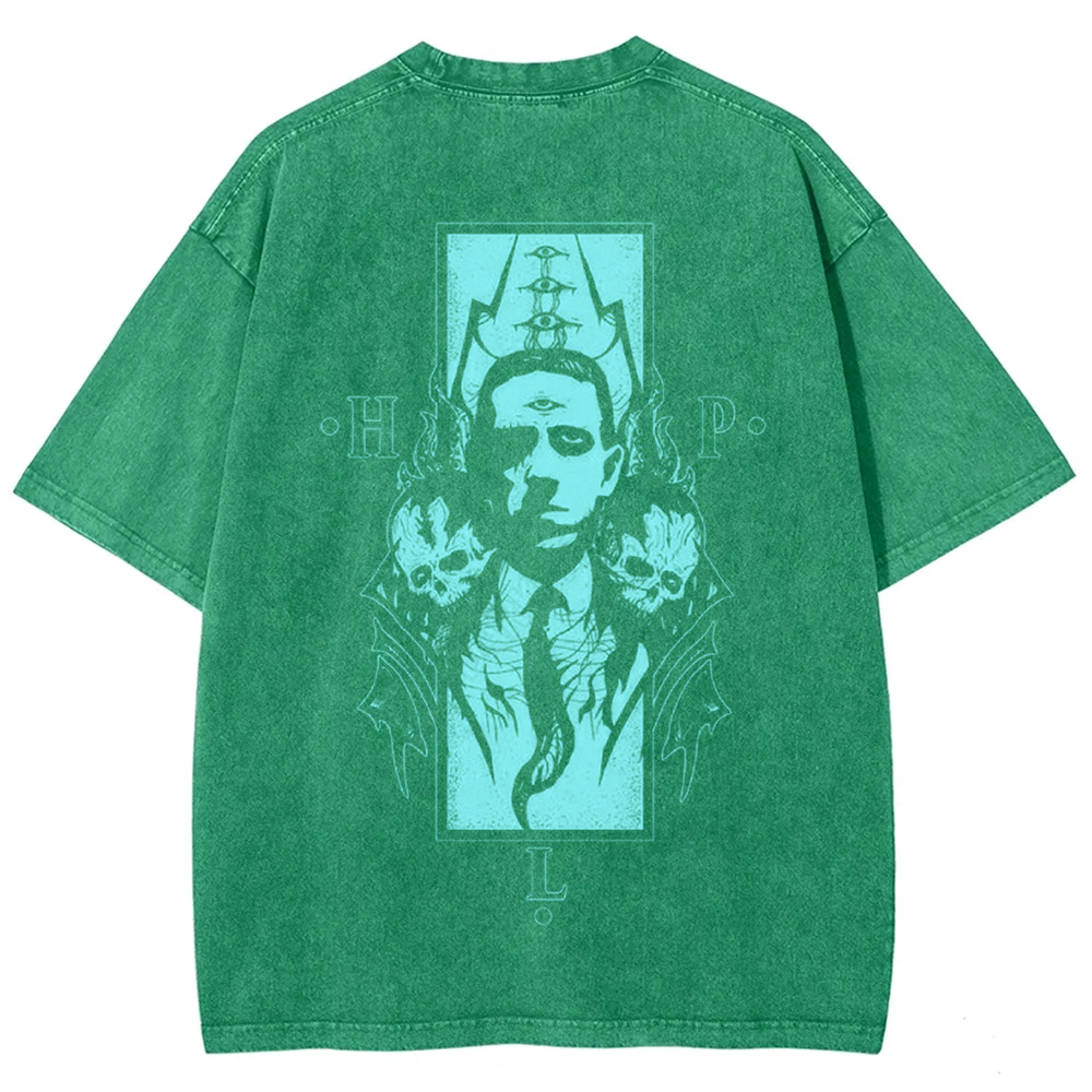 Unisex Vintage H.P. Lovecraft Celebrities  t-Shirt