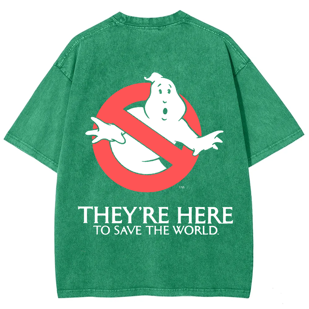 Unisex Vintage  Ghostbusters Horror Movie  t-Shirt