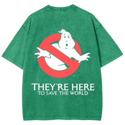 Unisex Vintage  Ghostbusters Horror Movie  t-Shirt