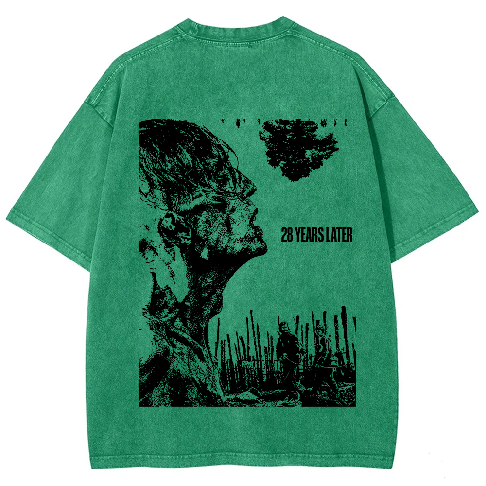 Unisex Vintage  28 years later horror movie 2025 t-Shirt