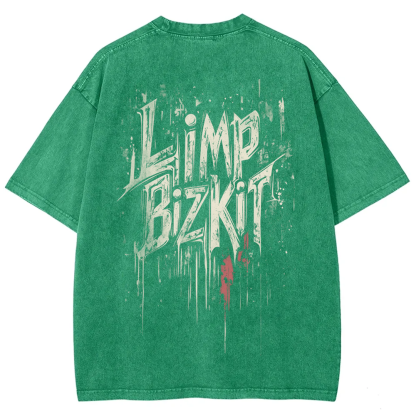 Unisex Vintage  Limp Bizkit Band  t-Shirt