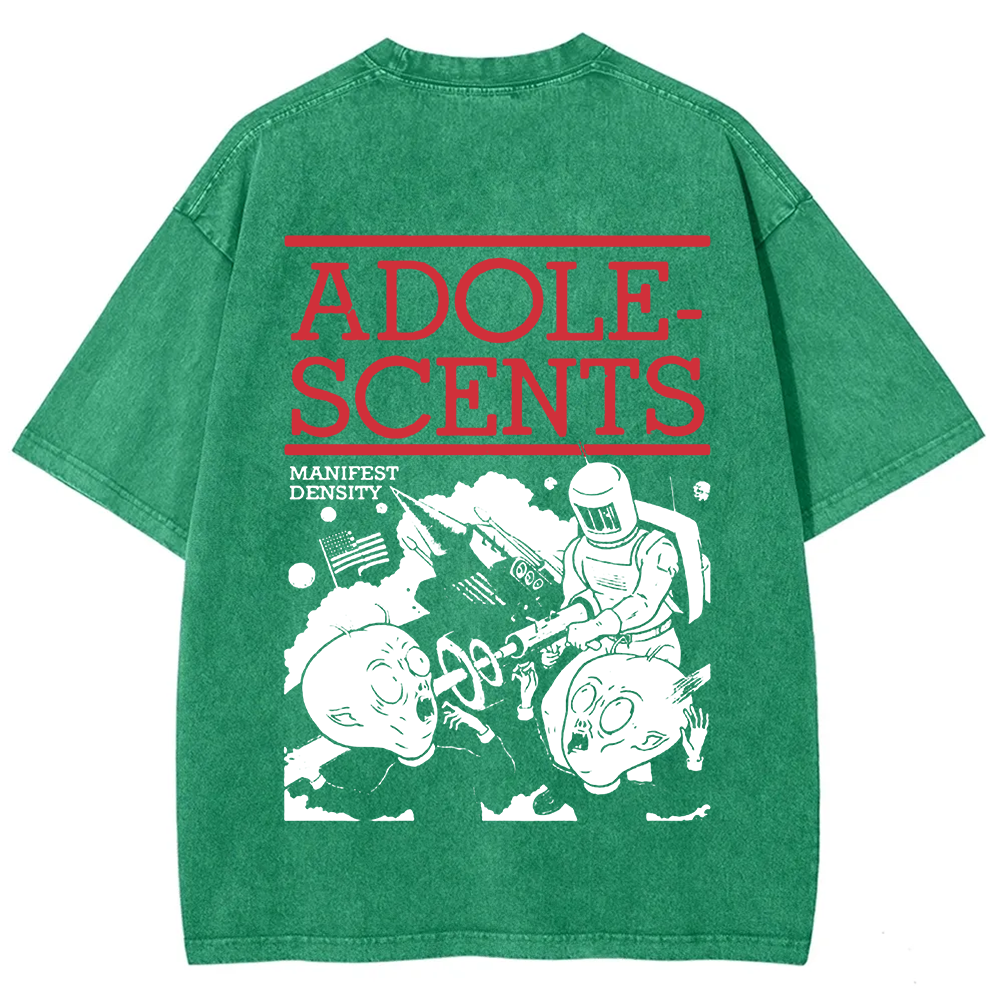 Unisex Vintage  Adolescents Band t-Shirt