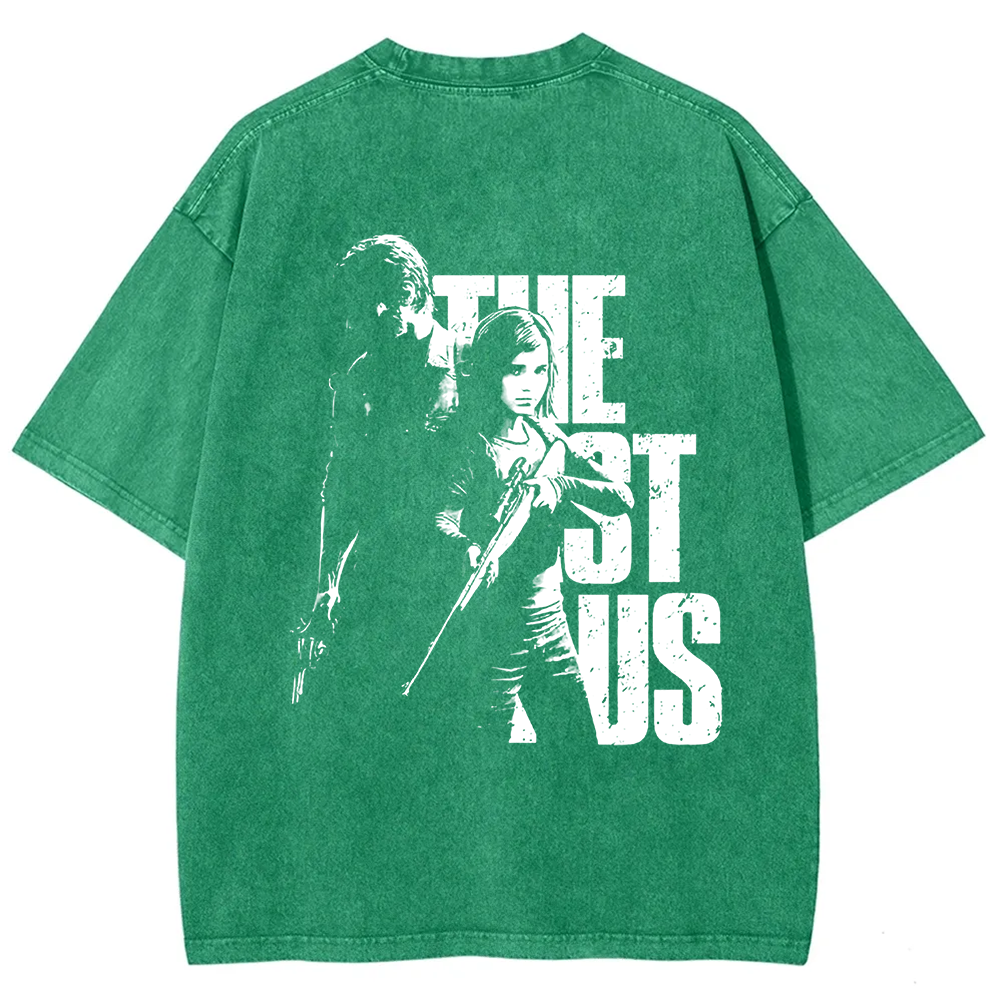 Unisex Vintage The Last of Us Horror Game Movie t-Shirt