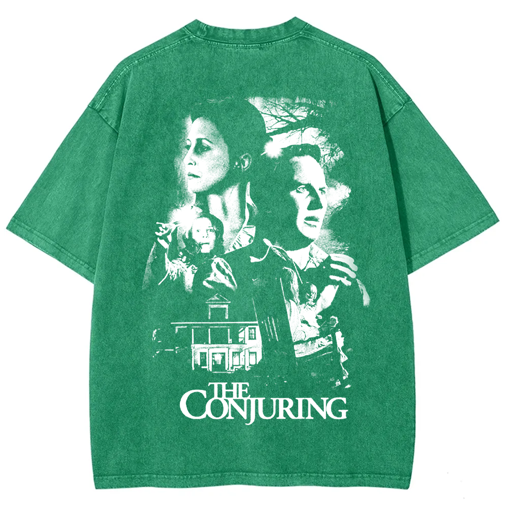 Unisex Vintage The Conjuring Horror Movie t-Shirt