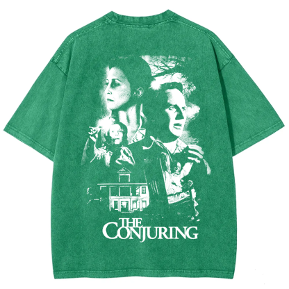 Unisex Vintage The Conjuring Horror Movie t-Shirt