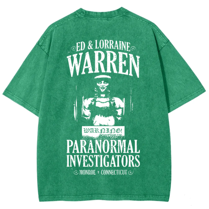 Unisex Vintage The Conjuring Horror Movie t-Shirt