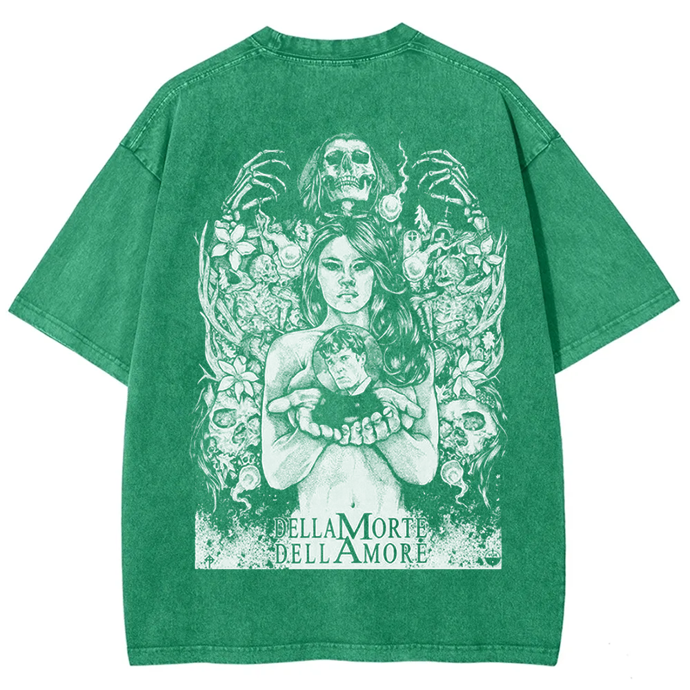 Unisex Vintage Cemetery Man(1994) Horror Movie t-Shirt