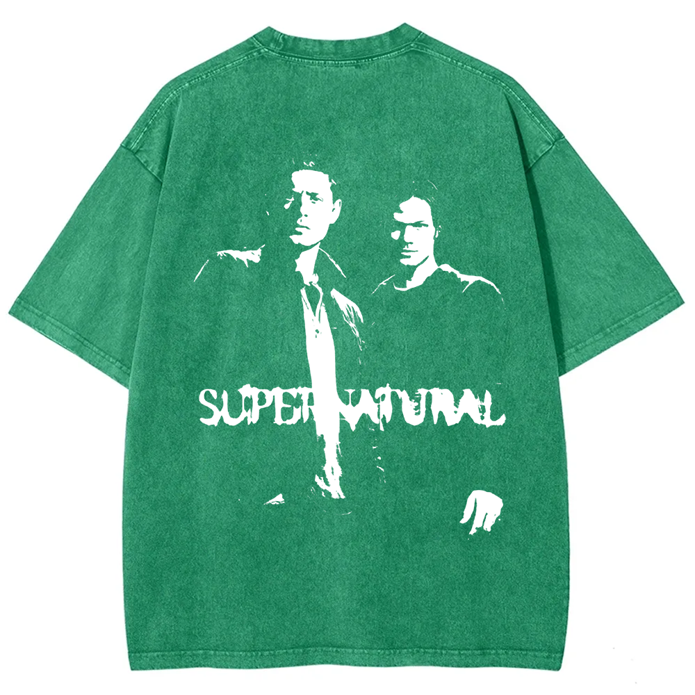 Unisex Vintage  Supernatural TV show t-Shirt